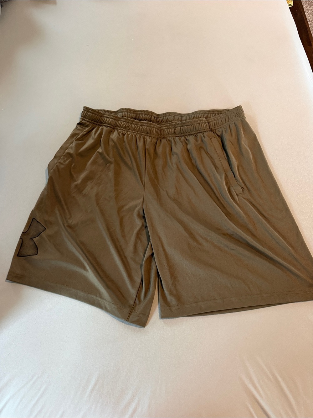 Under Armour Men’s Olive Green Athletic Shorts